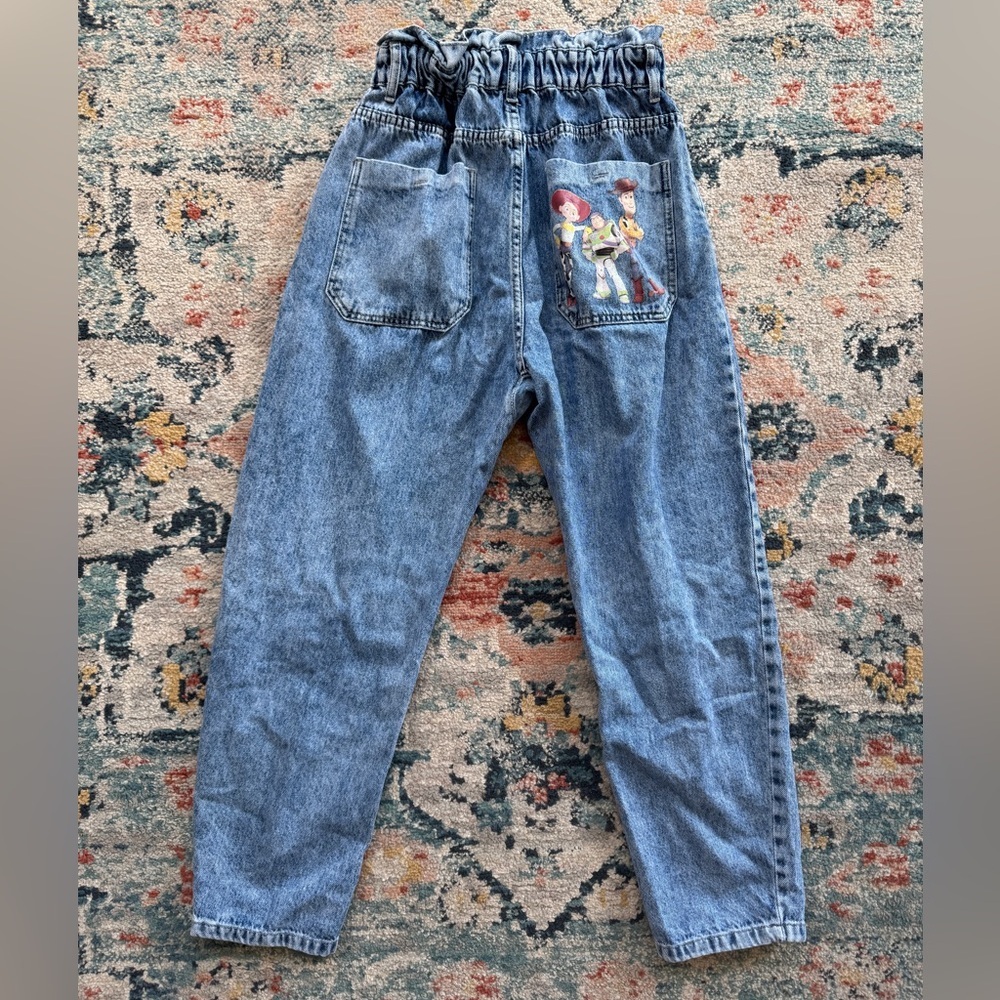 Zara Disney Pixar Toy Story Collection Paper Bag Jeans 
Size 4 - Picture 4 of 7